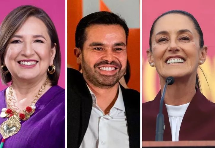 Candidatas y Candidato a la presidencia de la república