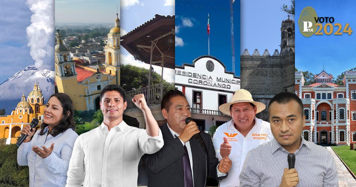 Quiénes encabezarán los 10 municipios más importantes de Puebla
