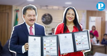 INE otorga constancia de mayoría como senadores a  Nacho Mier y Liz Sánchez 