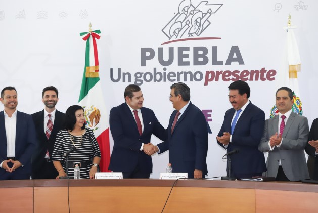 Gabinete para la transición entre Alejandro Armenta y Sergio Salomón 