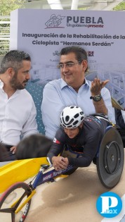 Rescata gobierno de Puebla ciclopista “Hermanos Serdán”