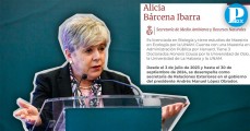 Alicia Bárcena, actual secretaria de Relaciones Exteriores, se hará cargo de Semarnat