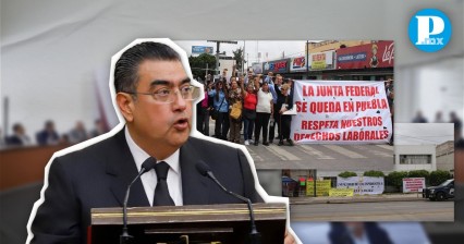 Sergio Salomón, inconforme con el cierre de la Junta Federal de Conciliación