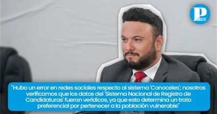 Consejero Baltazar aclara: autodenominación de candidatos no es sinónimo de acción afirmativa