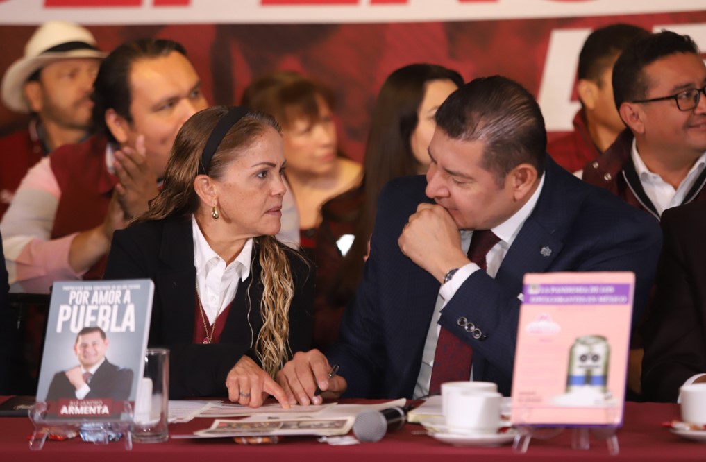 Garci-Crespo: Asegura el trabajo con Armenta y Morena no se contrapondrán