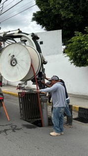 Cierre vial en San Andrés Cholula por obras de drenaje