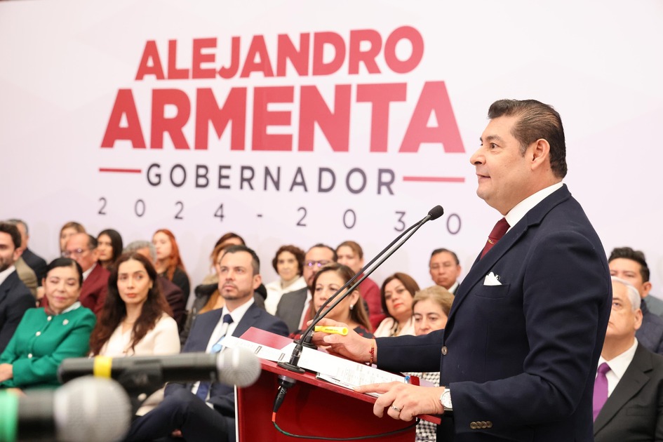 Armenta plantea medidas de seguridad para atraer inversiones en Puebla