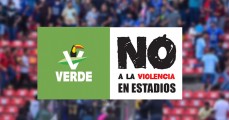 Partido Verde propone hasta 10 años de cárcel para quienes inciten violencia en estadios