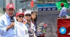 Preside Sergio Salomón sexta fecha de la Nascar México Series