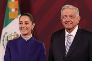 Armenta da la bienvenida a Sheinbaum y AMLO durante su visita a Puebla