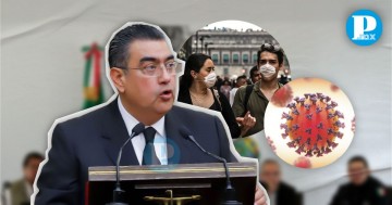 Gobernador de Puebla descarta repunte de casos de Covid-19