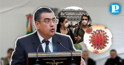 Salomón descarta que en Puebla haya un repunte de COVID-19