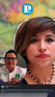 Roxana Luna y Mauricio Lozano marcharán a favor de la defensa del voto en San Pedro 