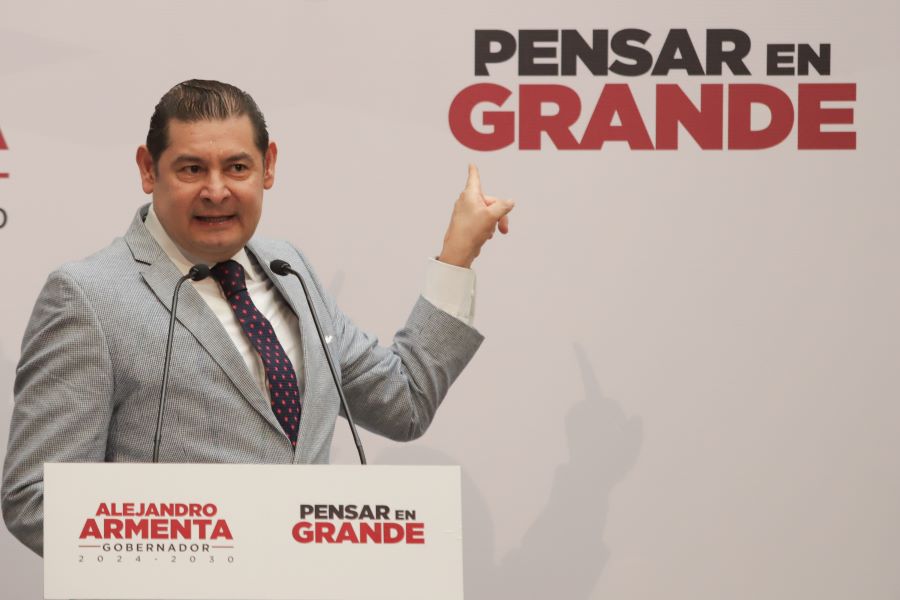 Alejandro Armenta, Gobernador electo de Puebla. Foto: EsImagen