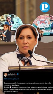 Lupita Leal resalta la aprobación de la Ley Manu y Elena en su tercer informe