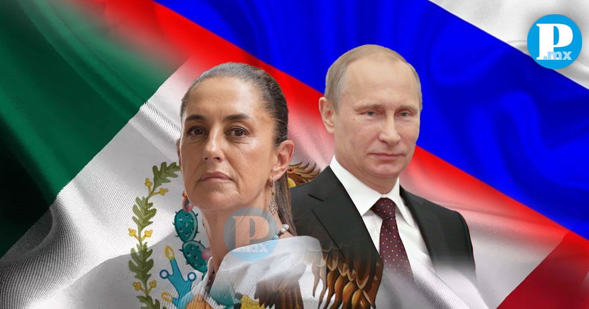 México invita a Vladimir Putin a la toma de protesta de Claudia Sheinbaum 