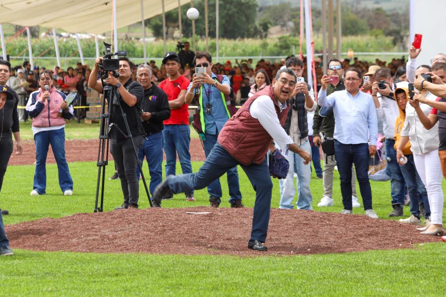 Gobierno de Sergio Salomón impulsa la recreación ciudadana. Foto: Cortesía 