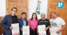 Norma Layón fortalece alianzas en San Martín Texmelucan con líderes en prevención del delito, turismo y cultura