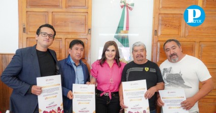 Norma Layón fortalece alianzas en San Martín Texmelucan con líderes en prevención del delito, turismo y cultura