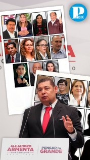 Armenta anuncia nuevos perfiles que integrarán su gabinete en Puebla