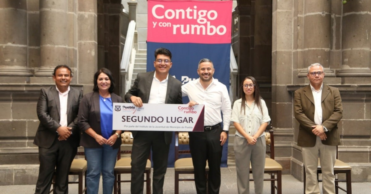 Ayuntamiento de Puebla premia a jóvenes emprendedores en 2024