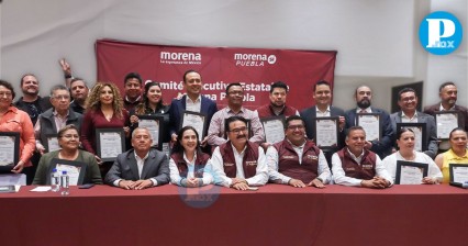 Morena reconoce a diputados locales por su trabajo en la LX y LXI Legislatura