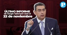 Último informe de Sergio Salomón será el 22 de noviembre