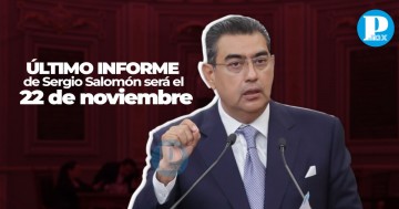 Último informe Sergio Salomón 