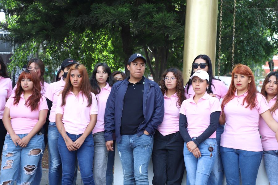Comerciantes establecidos denuncian que su compañero Pavel Tobón continúa detenido. Foto: EsImagen