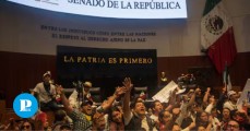 Acalorada discusión de Reforma Judicial en dos sedes del Senado