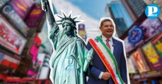 Armenta festeja el Grito de Independendencia con poblanos en Nueva York