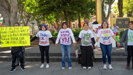 Cholultecas piden pronta respuesta al Tribunal Electoral en Puebla