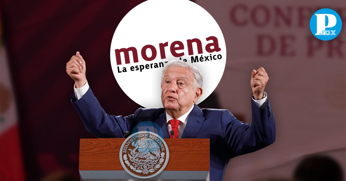 AMLO y su militancia en Morena 