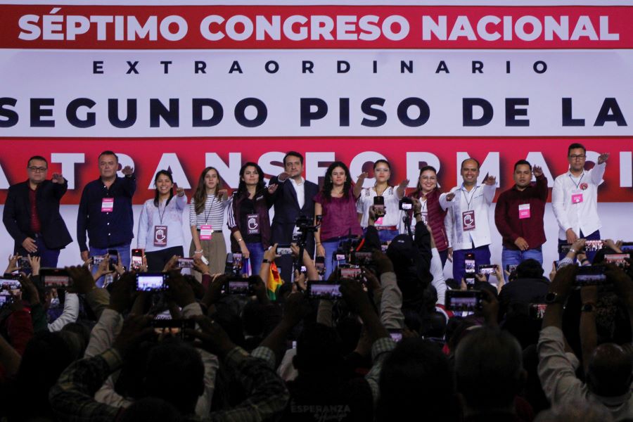 Congreso Nacional de Morena. Foto:EsImagen 