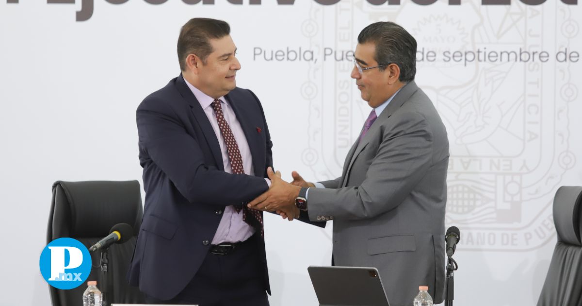 Sergio Salomón y Alejandro Armenta 