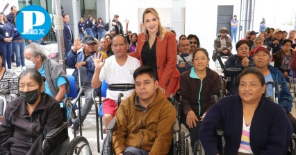 Paola Angón promueve la inclusión y mejorar la movilidad en San Pedro Cholula