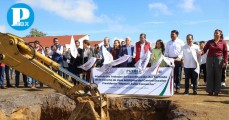 Sergio Salomón lidera inicio de construcción en el Centro Escolar “Presidente Manuel Ávila Camacho”