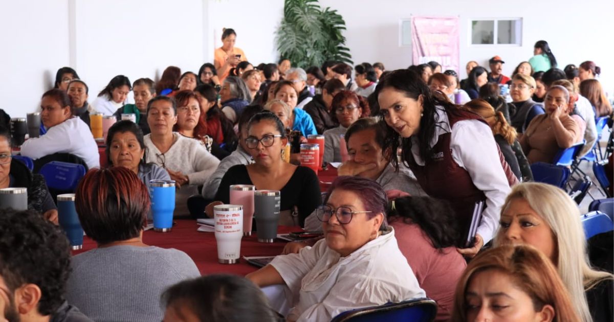 Capacitación de las mujeres es prioridad para Morena