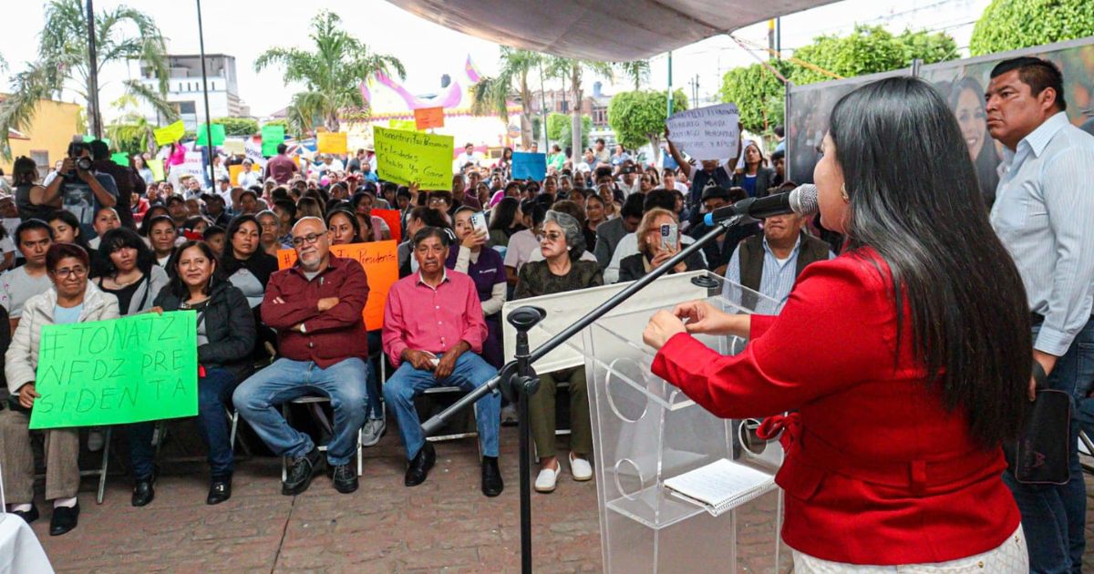 Reafirma Morena respaldo a Tonantzin