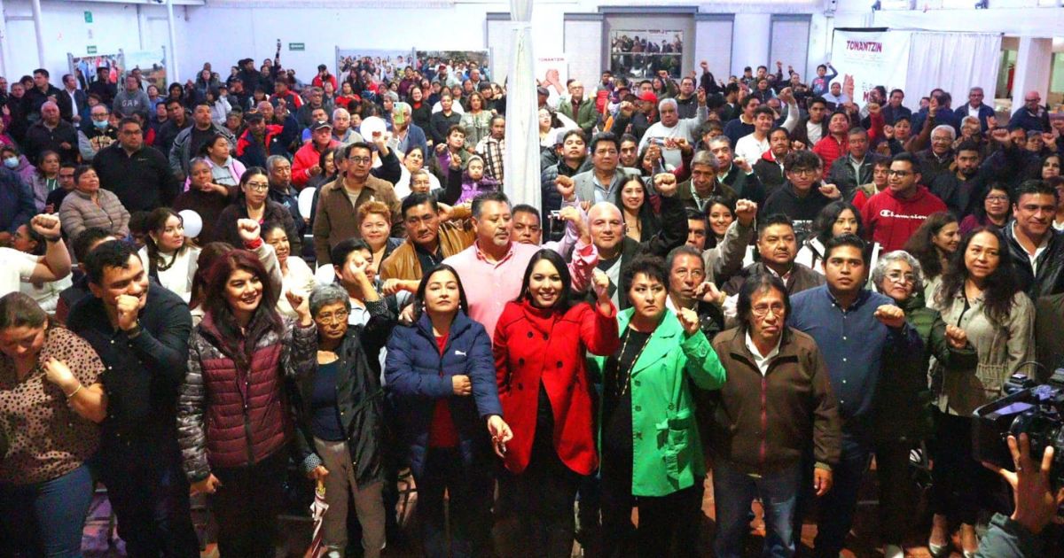 Reafirma Morena respaldo a Tonantzin