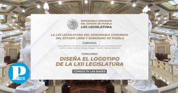 Congreso de Puebla lanza convocatoria para diseñar logotipo de la LXII Legislatura