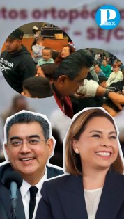 Salomón y Gaby Bonilla entregan aparatos ortopédicos en Puebla