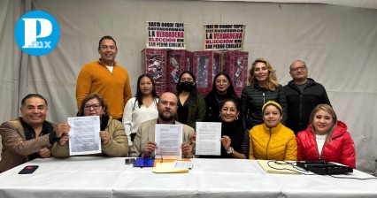 Simpatizantes de Roxana Luna exigen no realizar entrega recepción en San Pedro