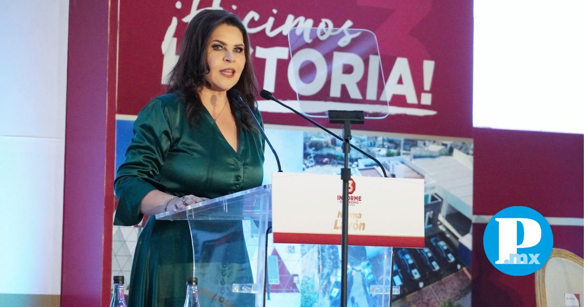 Norma Layón presenta su tercero y último Informe de Gobierno