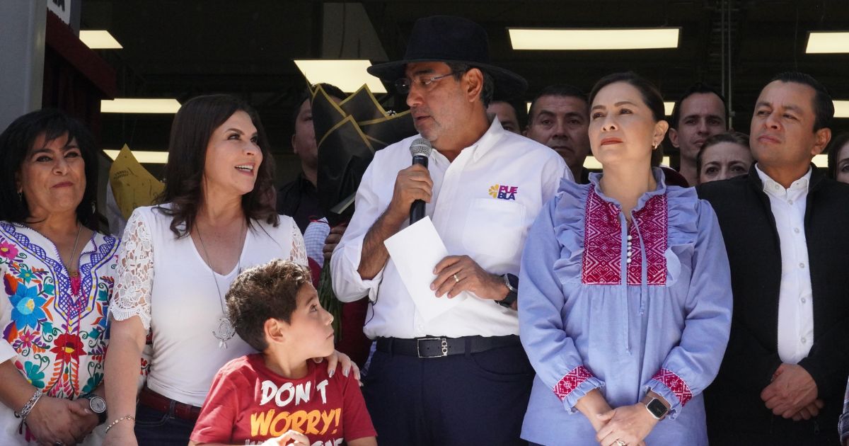Sergio Salomón y Norma Layón inauguran obras en San Martín Texmelucan 