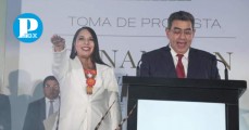 Tonantzin Fernández rinde protesta como presidenta de San Pedro Cholula