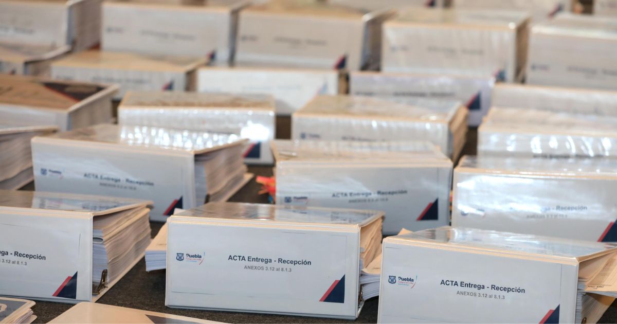 Entrega-recepción del Ayuntamiento de Puebla