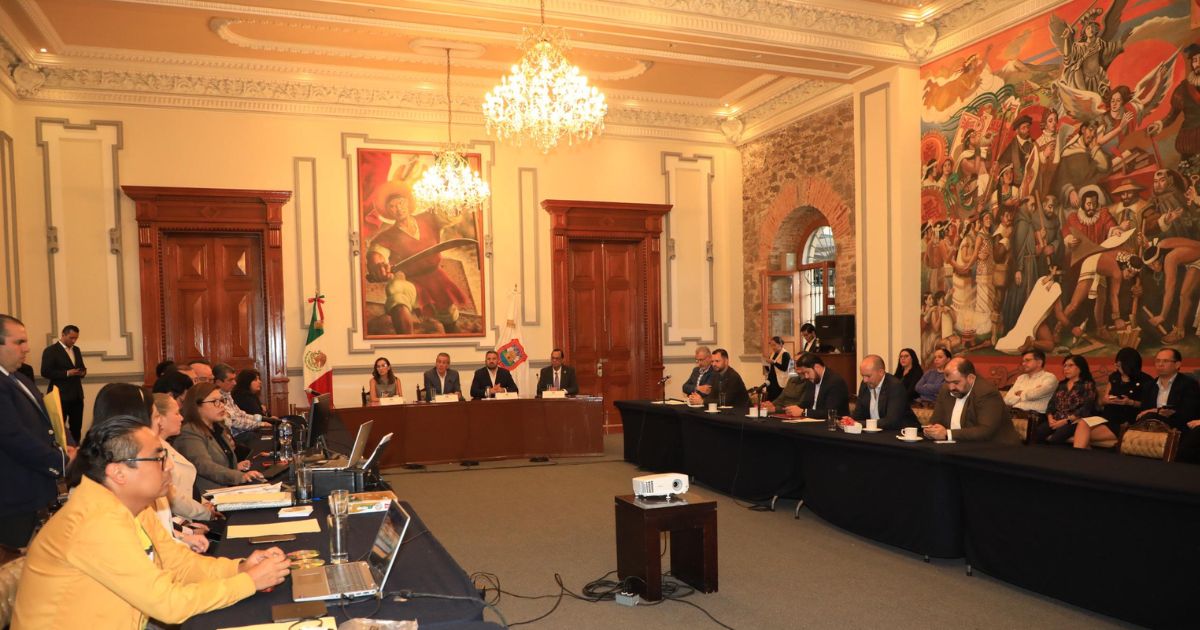 Entrega-recepción del Ayuntamiento de Puebla
