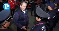 Nuevo alcalde de Texmelucan impulsa confianza en la policía