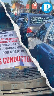 Conductores de  DIDI “clausuran” instalaciones de la empresa en Puebla